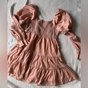 Off the shoulder v neck dress